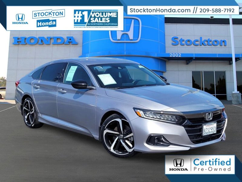 Certified 2022 Honda Accord Sport image 1