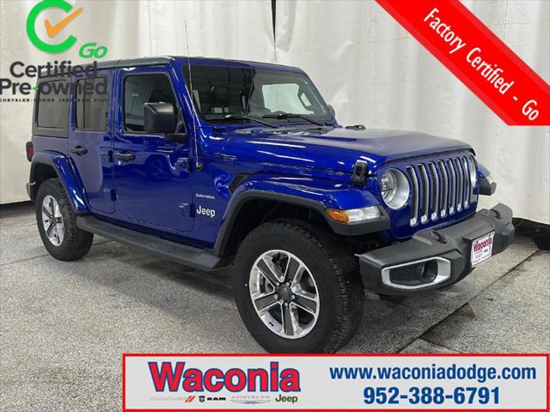 Certified 2018 Jeep Wrangler Unlimited Sahara image 1