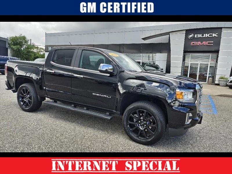 Certified 2022 GMC Canyon Denali w/ Denali Black Edition Package image 1