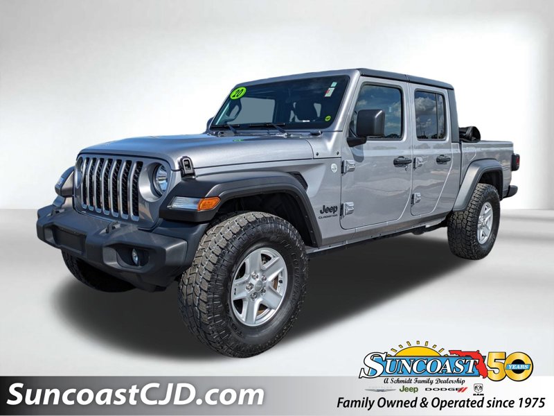 Certified 2020 Jeep Gladiator Sport w/ Quick Order Package 24S image 1