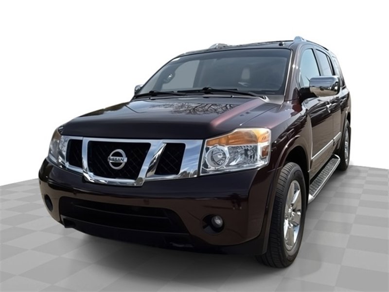 Used 2014 Nissan Armada Platinum w/ 2nd Row Captain Seat Package image 1