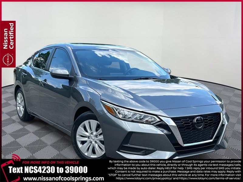 Certified 2023 Nissan Sentra S image 1