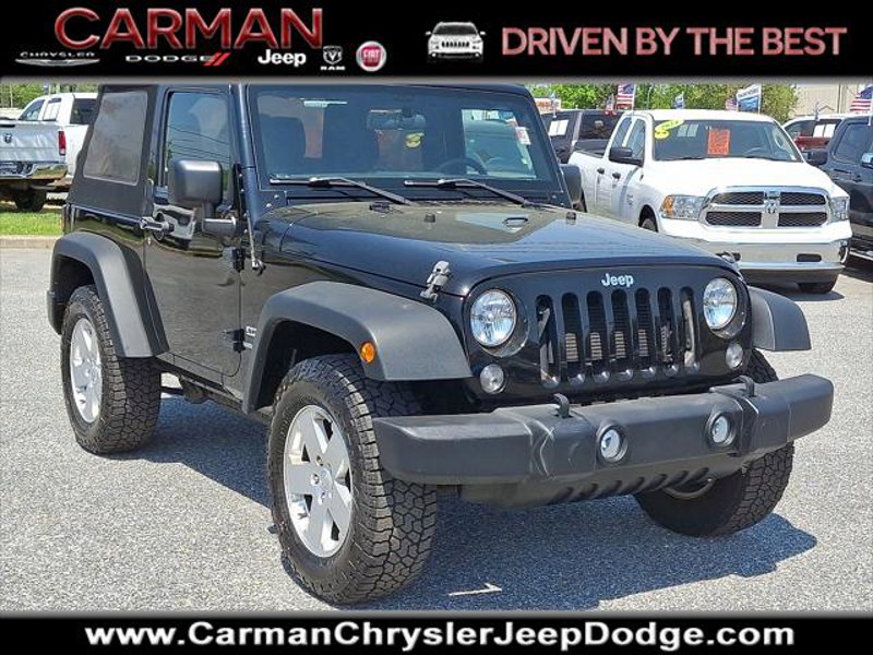 Certified 2015 Jeep Wrangler Sport image 1