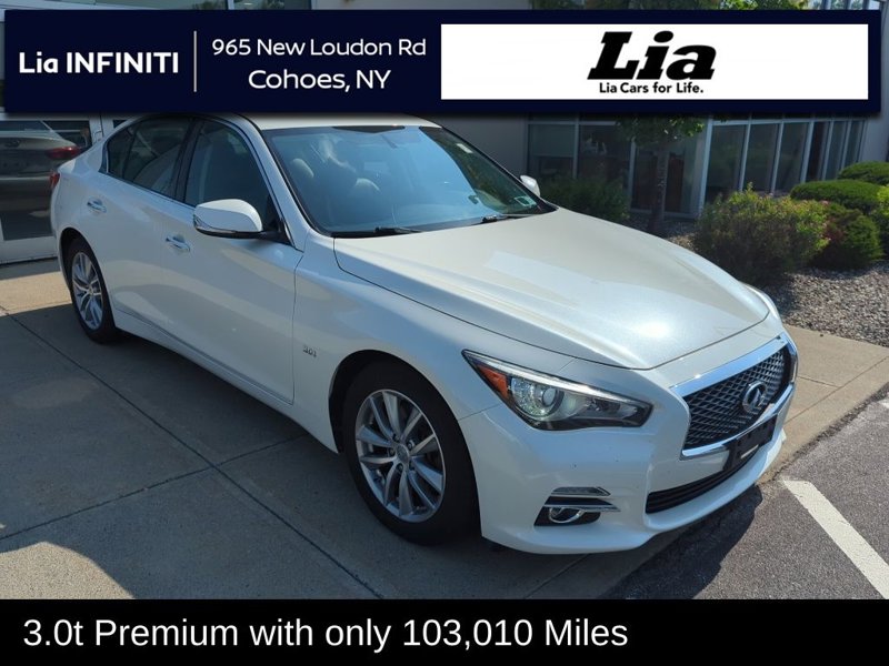 Used 2016 INFINITI Q50 3.0t Premium w/ 3.0T Premium Plus Package image 1