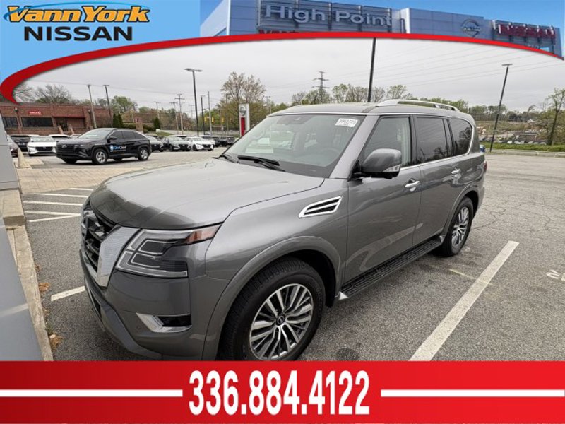Certified 2024 Nissan Armada SL w/ Captain's Chairs Package image 1