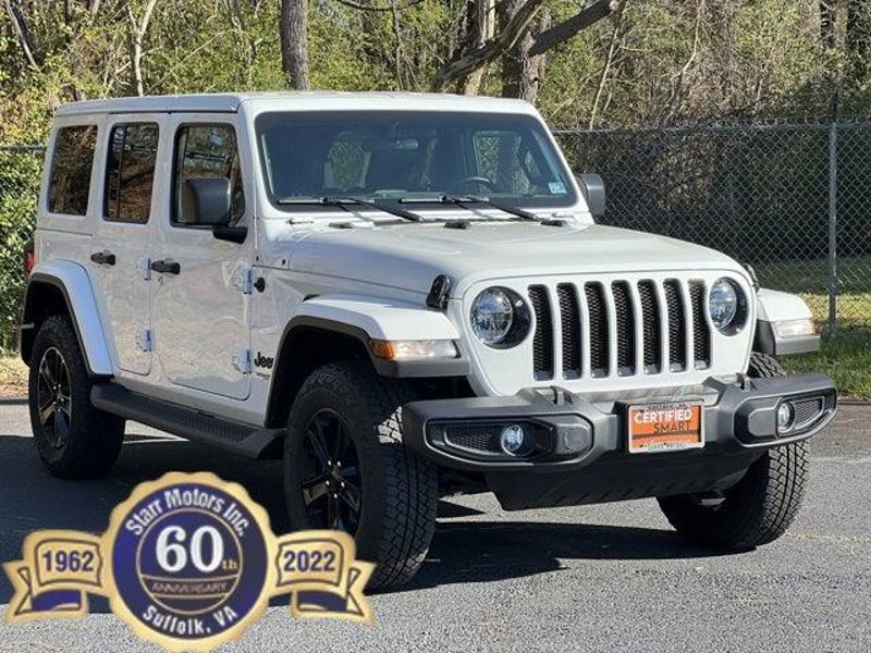 Certified 2021 Jeep Wrangler Unlimited Sahara image 1