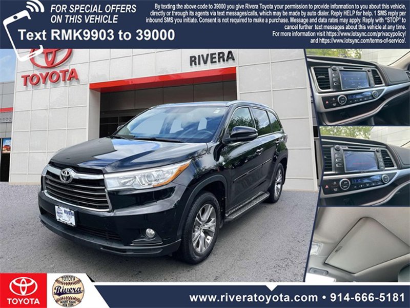 Used 2015 Toyota Highlander XLE image 1