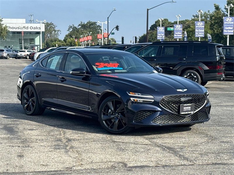Certified 2023 Genesis G70 2.0T w/ Sport Prestige Package image 1