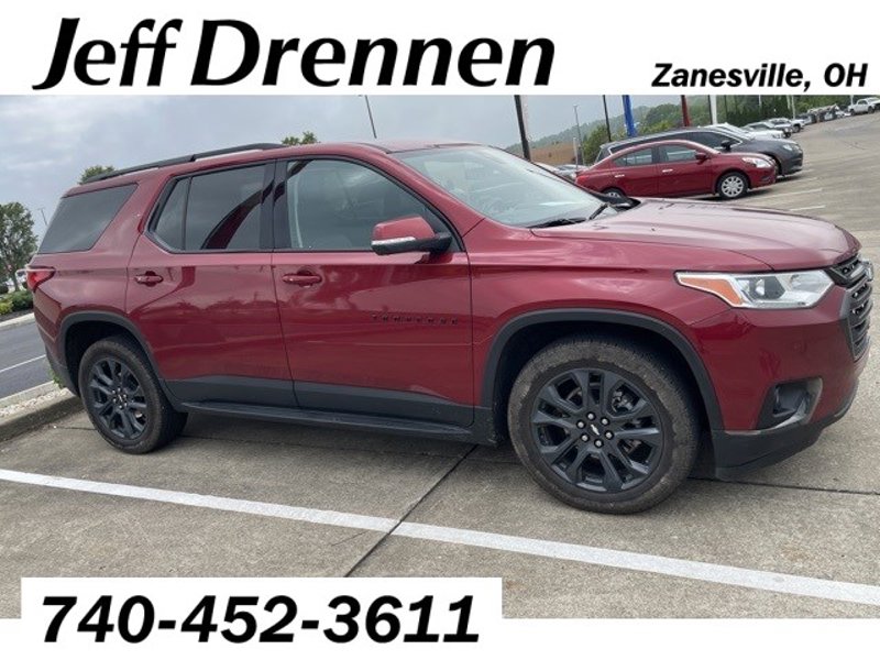 Certified 2021 Chevrolet Traverse RS w/ LPO, 'HIT The Road' Package image 1