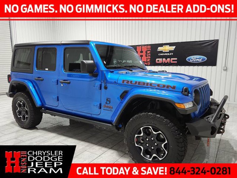 Used 2023 Jeep Wrangler Unlimited Rubicon w/ Cold Weather Group image 1
