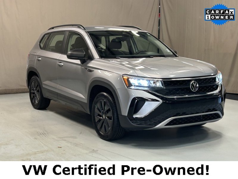 Certified 2022 Volkswagen Taos S w/ IQ Drive S Package image 1