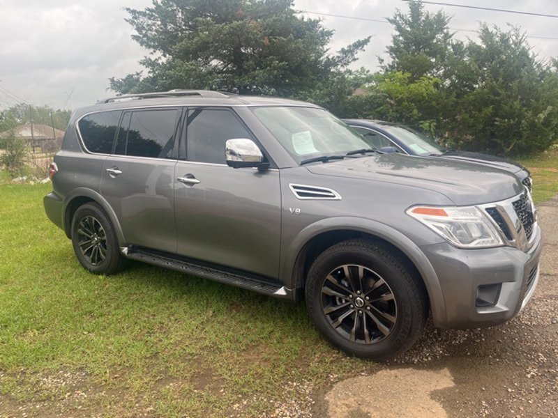 Certified 2018 Nissan Armada Platinum w/ Interior Lighting Package image 1
