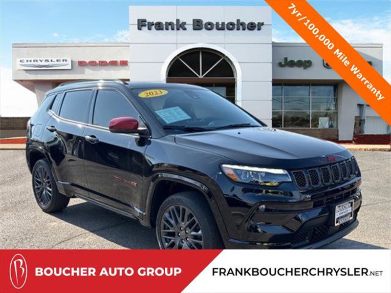 Certified 2023 Jeep Compass Limited w/ Elite Group for (Red) Edition image 1