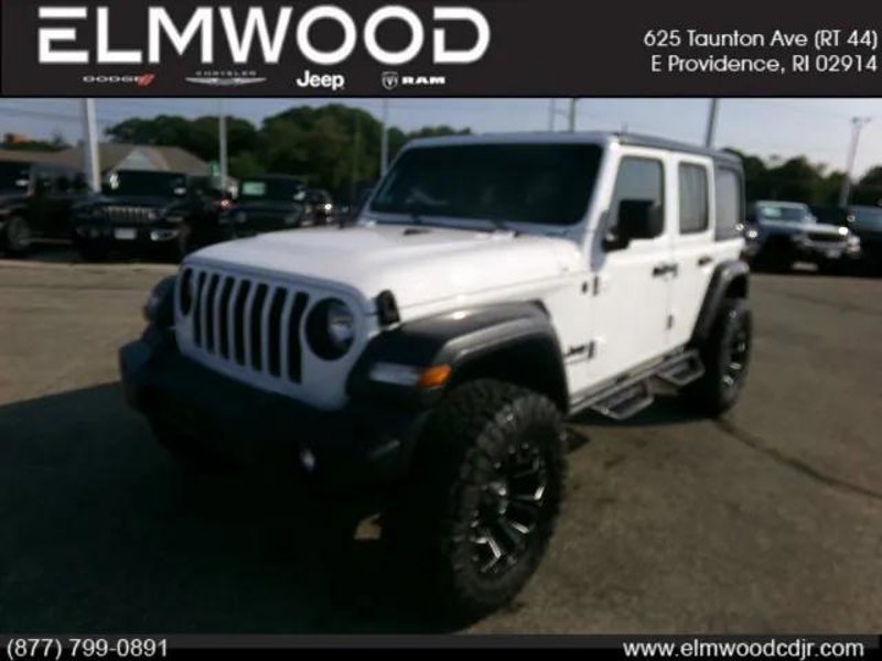 Certified 2022 Jeep Wrangler Unlimited Sport image 1