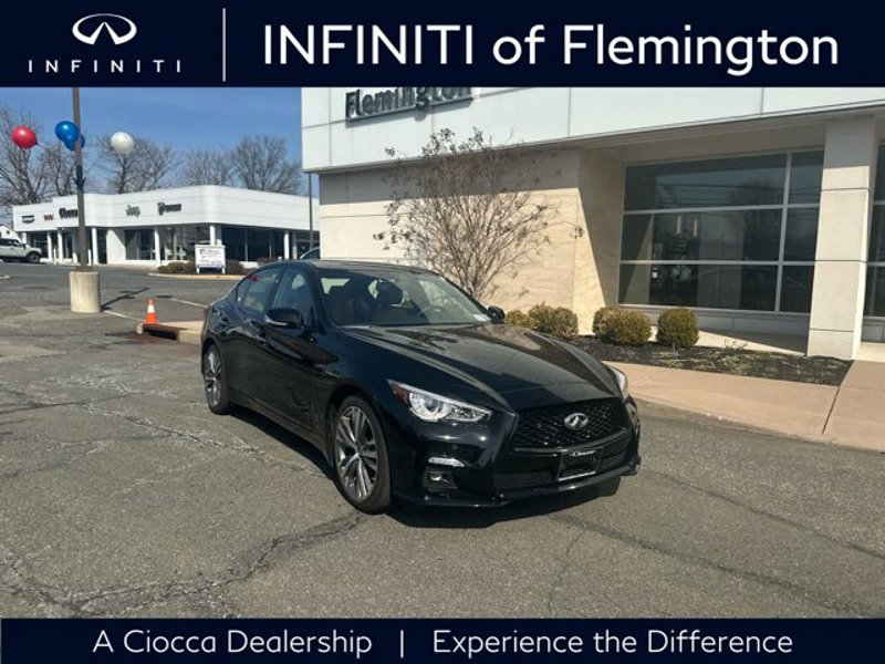 Certified 2024 INFINITI Q50 Sensory image 1