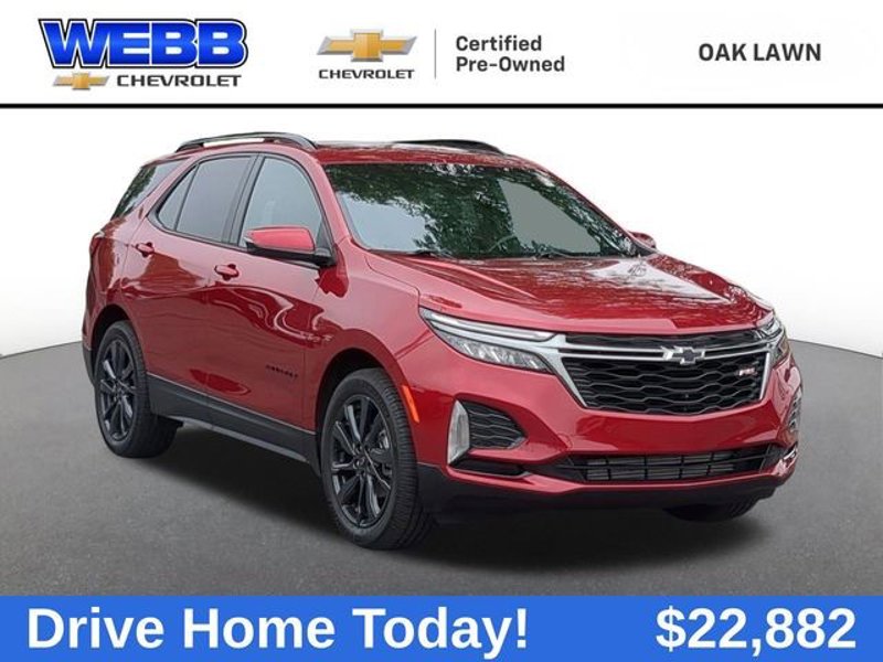 Certified 2022 Chevrolet Equinox RS w/ RS Leather Package image 1