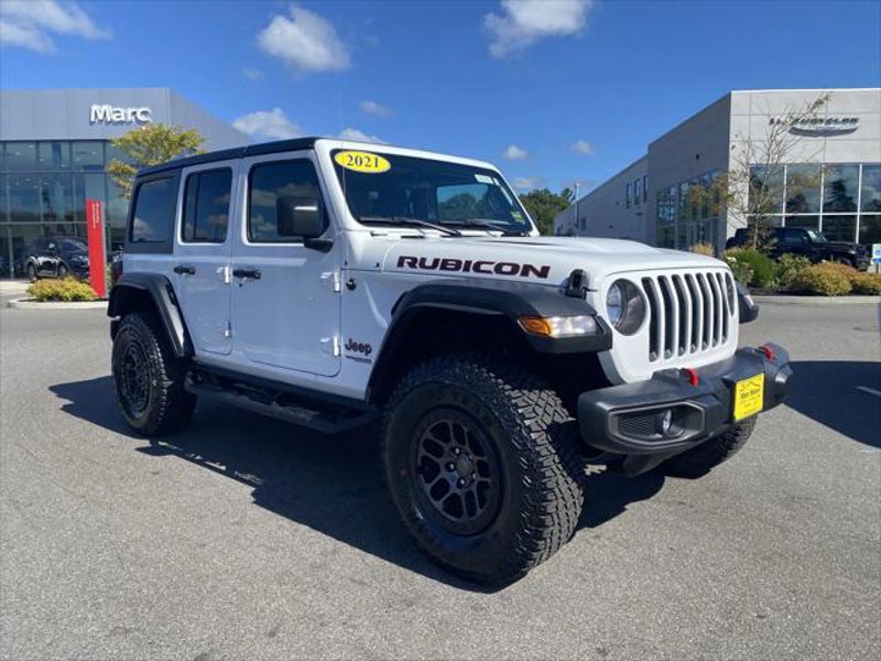 Certified 2021 Jeep Wrangler Unlimited Rubicon w/ Xtreme Recon 35" Tire Package image 1