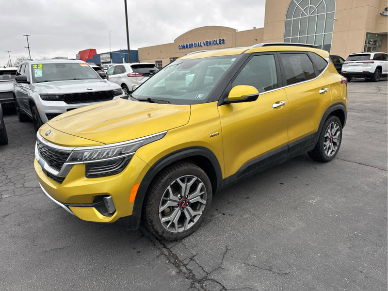 Certified 2021 Kia Seltos SX w/ SX Sunroof Package image 1