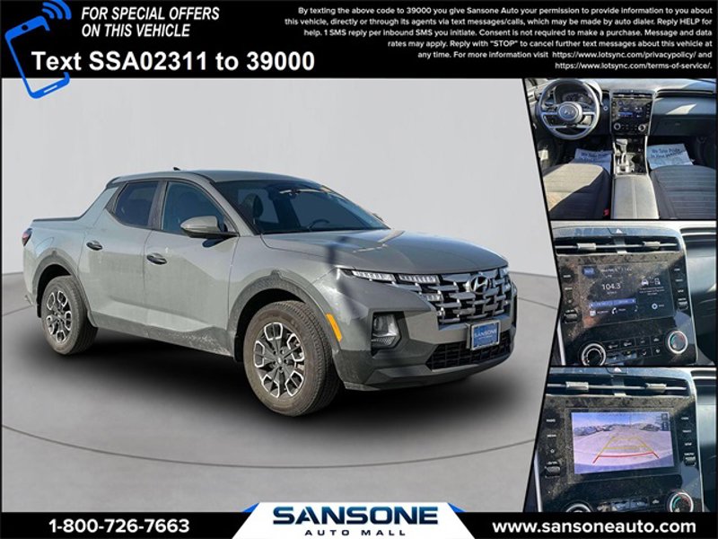 Certified 2022 Hyundai Santa Cruz SEL w/ Cargo Package image 1