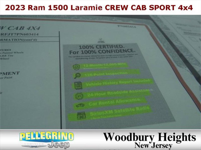 Certified 2023 RAM 1500 Laramie image 1