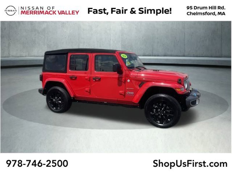Used 2024 Jeep Wrangler Unlimited Sahara w/ Safety Group image 1