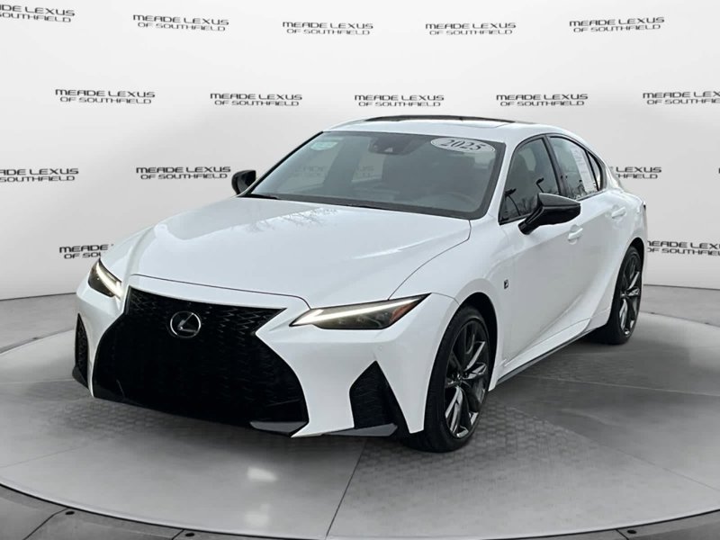 Certified 2025 Lexus IS 350 F Sport image 1