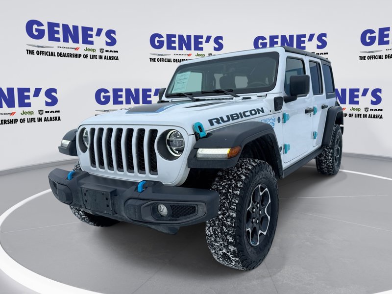 Certified 2022 Jeep Wrangler Unlimited Rubicon 4xe w/ Cold Weather Group image 1
