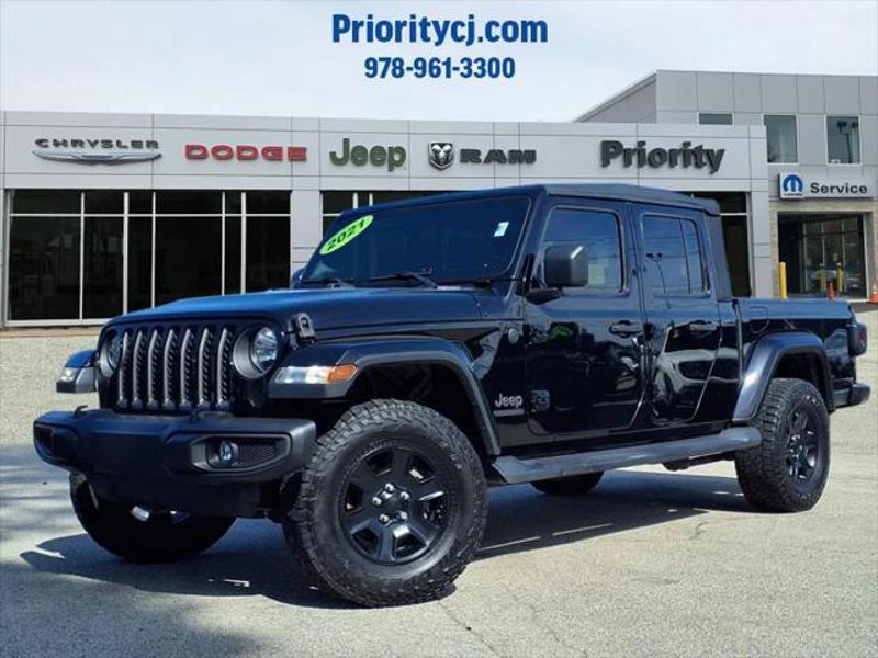 Certified 2021 Jeep Gladiator Sport w/ Quick Order Package 24Q 80Th image 1