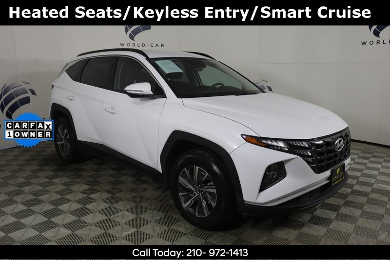 Certified 2022 Hyundai Tucson Blue image 1