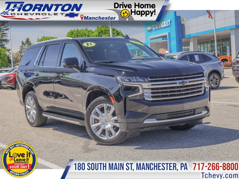 Certified 2021 Chevrolet Tahoe High Country image 1