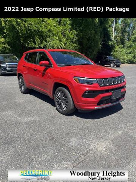 Certified 2022 Jeep Compass Limited w/ (RED) Package image 1