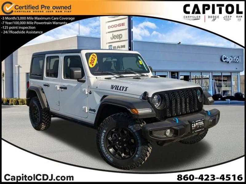 Certified 2023 Jeep Wrangler Unlimited image 1