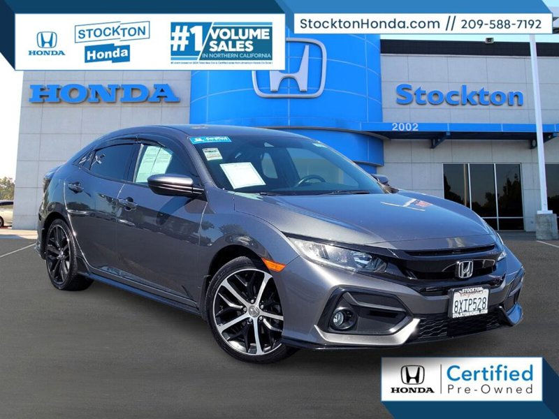 Certified 2021 Honda Civic Sport image 1