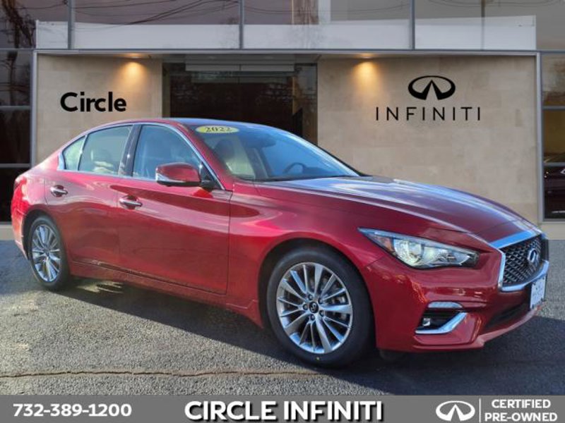 Certified 2022 INFINITI Q50 Luxe w/ Cargo Package image 1
