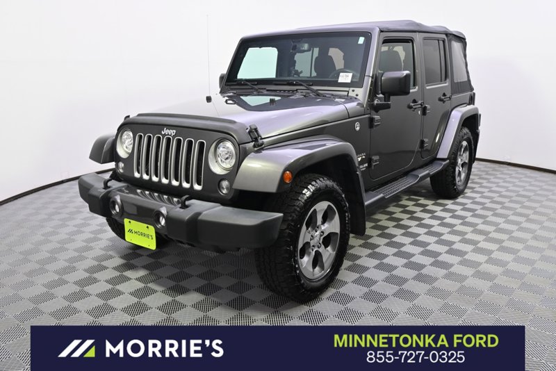Used 2017 Jeep Wrangler Unlimited Sahara w/ Max Tow Package image 1