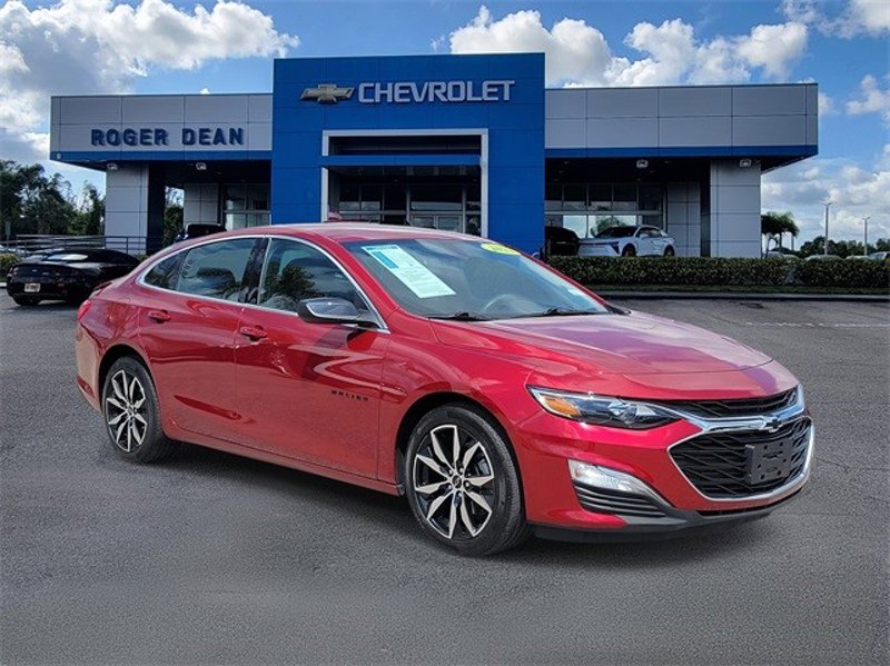 Certified 2022 Chevrolet Malibu RS image 1