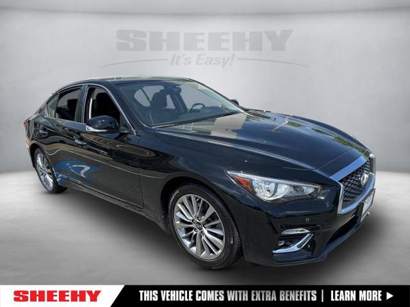 Certified 2022 INFINITI Q50 Luxe w/ Cargo Package image 1