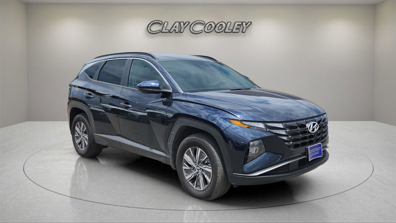 Certified 2024 Hyundai Tucson Blue image 1
