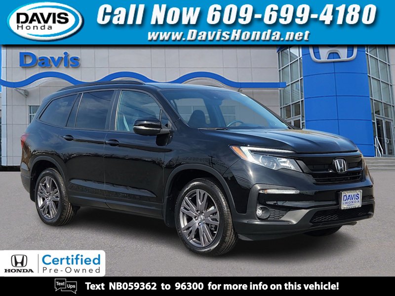 Certified 2022 Honda Pilot Sport image 1