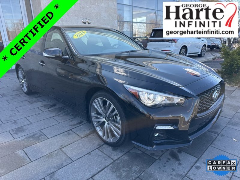 Certified 2024 INFINITI Q50 Sensory image 1