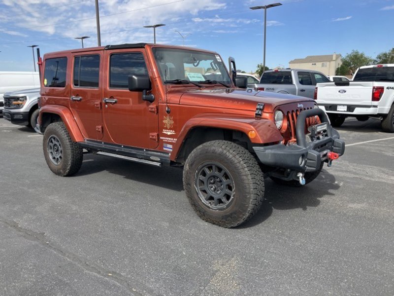Used 2014 Jeep Wrangler Unlimited Sahara w/ Max Tow Package image 1