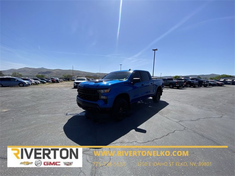 Certified 2023 Chevrolet Silverado 1500 Custom Trail Boss w/ LPO, Dark Essentials Package image 1