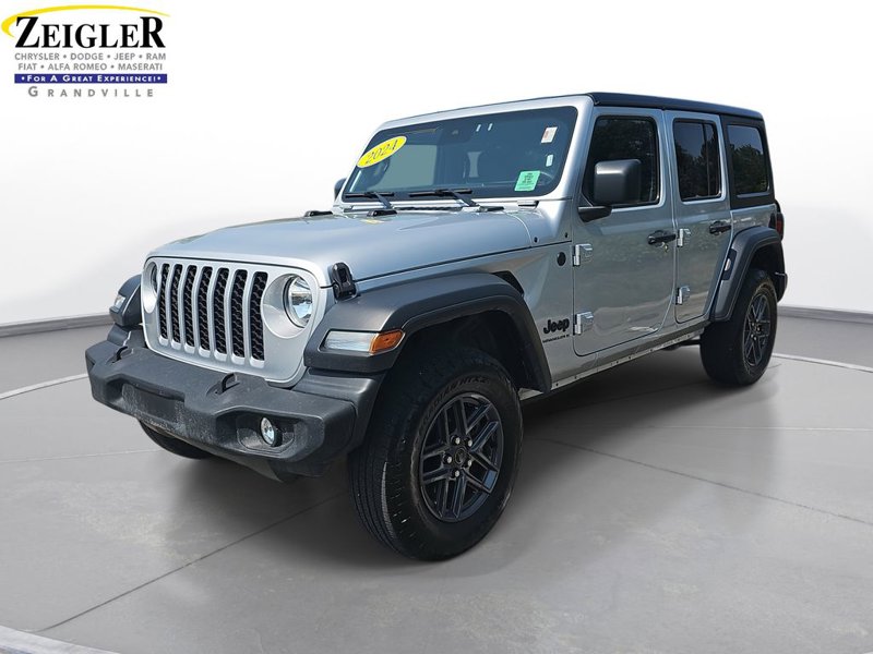 Certified 2024 Jeep Wrangler Sport S image 1