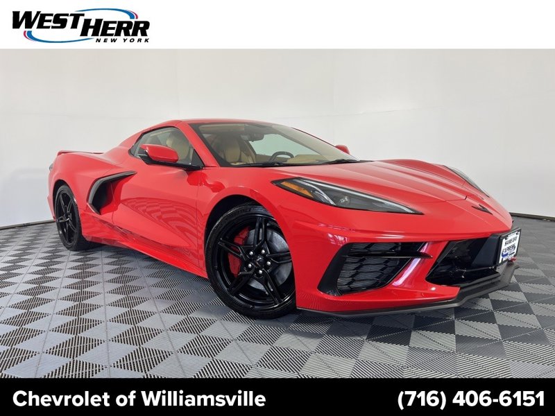 Certified 2021 Chevrolet Corvette Stingray Premium Conv w/ Z51 Performance Package image 1