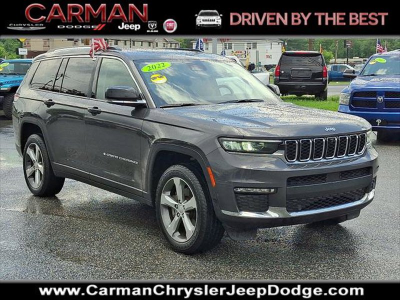Certified 2022 Jeep Grand Cherokee L Limited w/ Luxury Tech Group II image 1
