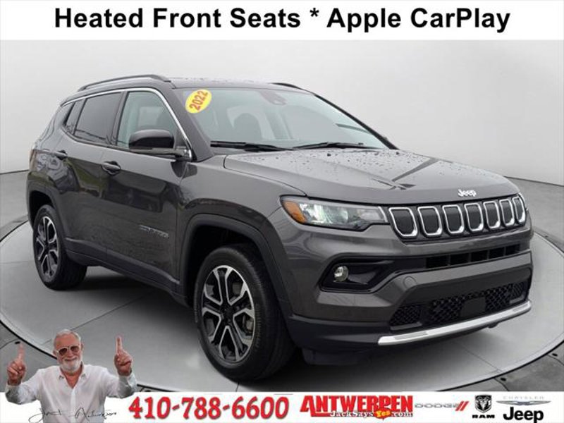 Certified 2022 Jeep Compass Limited image 1