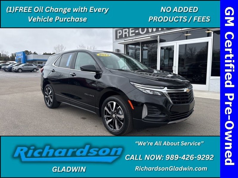 Certified 2022 Chevrolet Equinox LT image 1