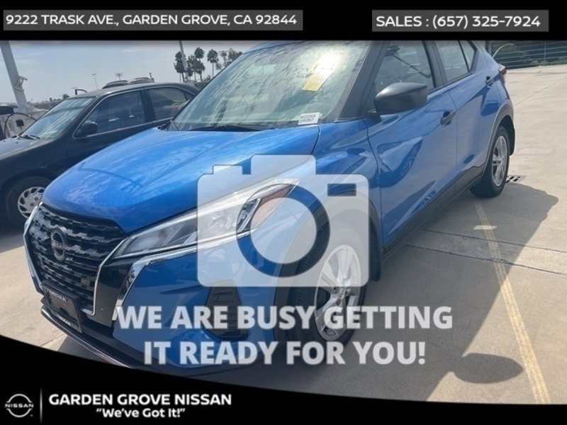 Certified 2024 Nissan Kicks S w/ Interior Electronics Package image 1