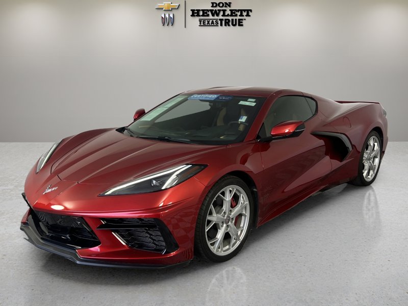 Certified 2023 Chevrolet Corvette Stingray Preferred Cpe w/ Chrome Exterior Badge Package image 1