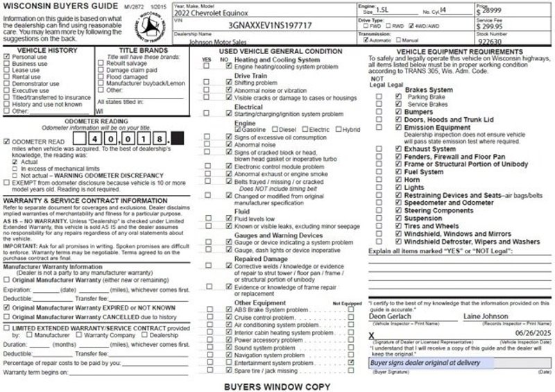 Certified 2022 Chevrolet Equinox Premier image 1